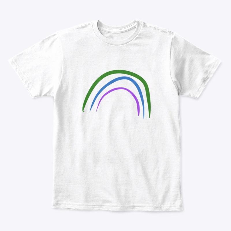 Blues Rainbow Tee